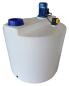 Preview: 800 litre PE dosing tank Plastic tank with high-speed propeller agitator