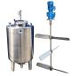 Preview: 1305L Stainless steel vessel with thermoplate and beam stirrer agitator