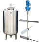 Preview: 1533L stainless steel vessel with beam stirrer agitator