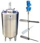 Preview: 1533L stainless steel vessel with thermoplate and beam stirrer agitator