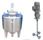 Preview: 734L Stainless steel vessel with cone stirrer agitator