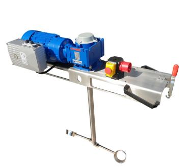 Preview: Container agitator type IBC-0260 suitable for liquids with up to 20000 mPas in an 1000 liter IBC container