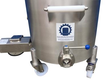 Preview: 123L electrically heated agitator tank