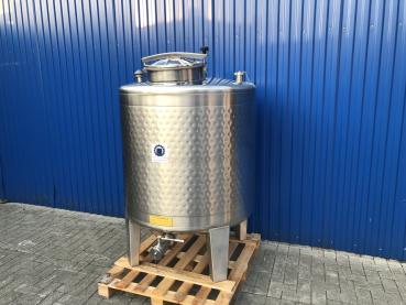Preview: 1000L stainless steel vessel with thermoplate