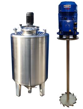 1305L Stainless steel vessel with dissolver agitator