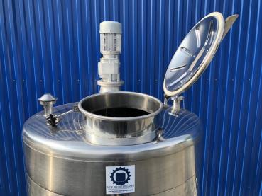 Preview: 1305L Stainless steel vessel with thermoplate and beam stirrer agitator