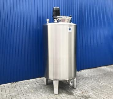 Preview: 1533L stainless steel vessel with dissolver agitator