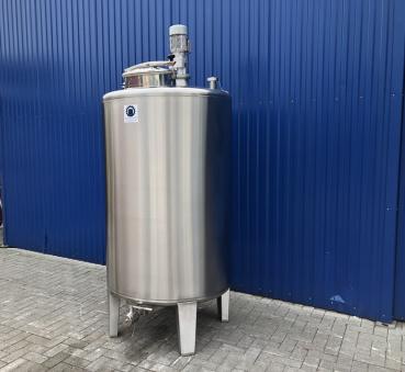 Preview: 1533L stainless steel vessel with beam stirrer agitator