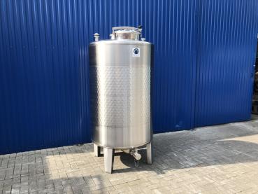 Preview: 1533L stainless steel vessel with thermoplate