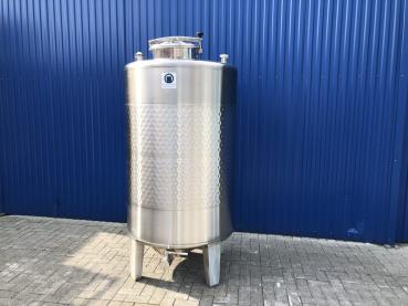 Preview: 1533L stainless steel vessel with thermoplate