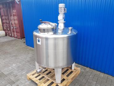 Preview: 734L Stainless steel vessel with cone stirrer agitator