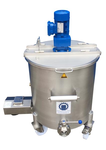 123L electrically heated agitator tank