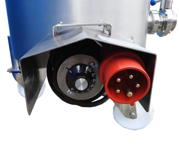 123L Electrically heated agitator vessel