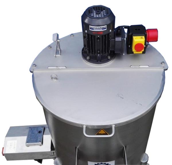 97L electrically heated agitator vessel