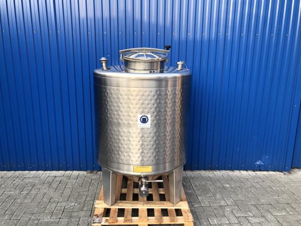 1000L stainless steel vessel with thermoplate