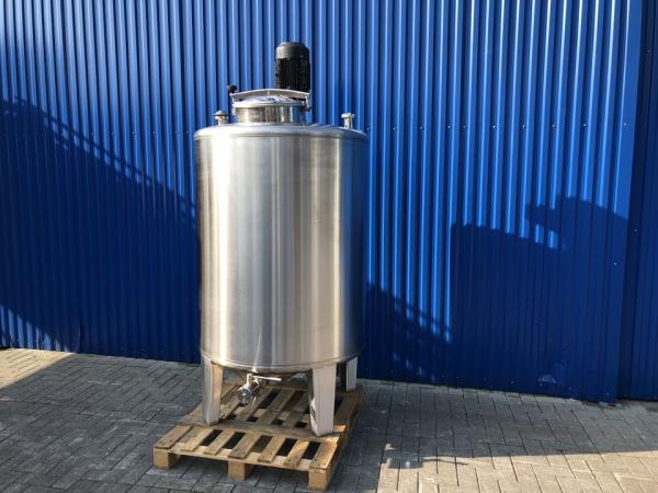 1305L Stainless steel vessel with dissolver agitator
