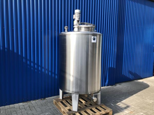 1305L Stainless steel vessel with beam stirrer agitator