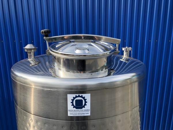 1305L Stainless steel vessel with thermoplate