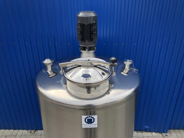 1533L stainless steel vessel with dissolver agitator