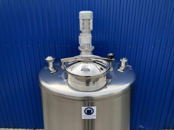 1533L stainless steel vessel with beam stirrer agitator