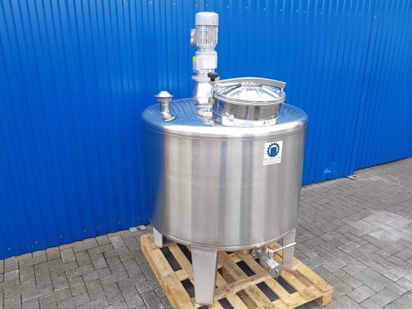 734L Stainless steel vessel with cone stirrer agitator