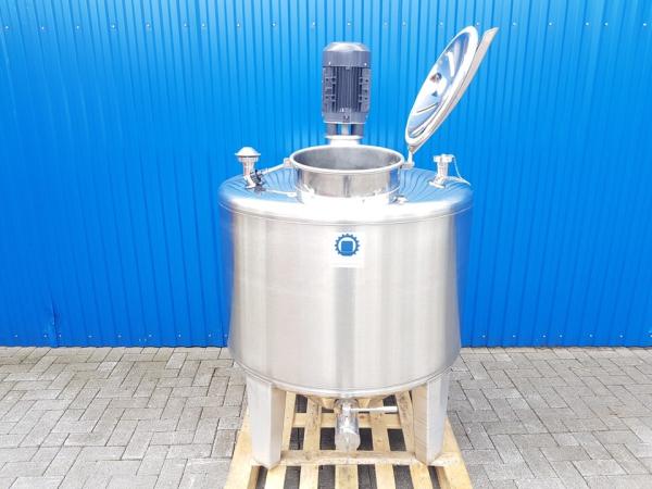 734L stainless steel vessel with dissolver agitator