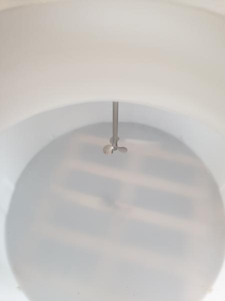 800 litre PE dosing tank Plastic tank with high-speed propeller agitator